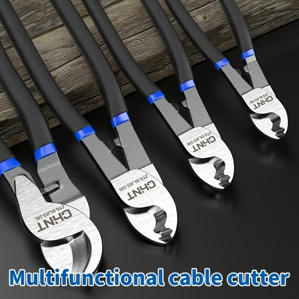 Gateesat 10 İnç Profesyonel Kablo Makası Ve Sıyırıcı Kaymaz Tutamak Dayanıklı Kesim