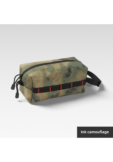 Mufunye Dışarıda Kullanım İçin Çok Amaçlı Kağıt Çekme Çantası - Taşınabilir Edc Aletleri, İlk Yardım Malzemeleri Ve Tuvalet Kağıdı Saklama Kutusu Su Boya Kamufla Haki