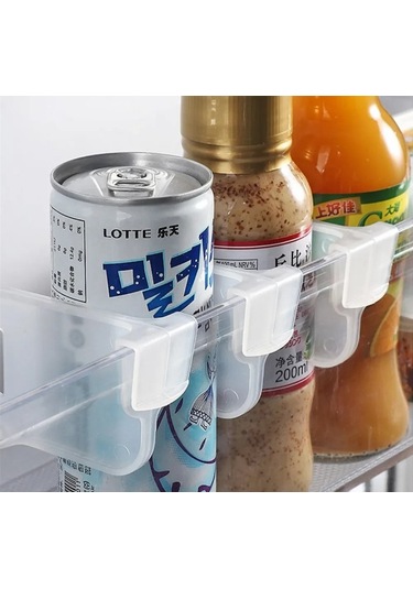 Kenpazar Çok Amaçlı Buzdolabı Raf Ayırıcı 10 Adet Çok Renkli