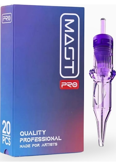 Mast Pro 1009rl 0,30 Mm Kartuş Dövme İğnesi Kutuda 20 Adet Long Taper