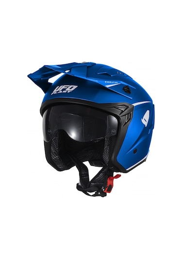 Ufo Plast Sheratan Jet Açık Kask Mavi