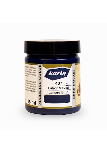 Karin Ebru Boyası 105 Ml. 407 Lahor Mavi