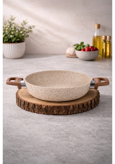 Diez 18 Cm Granit Ezme Sahan Cappucıno Yanmaz Yapışmaz