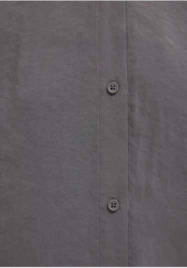 Mavi - Tencel Tm Liyosel Karışımlı Antrasit Gömlek 1211374-90721 Antrasit