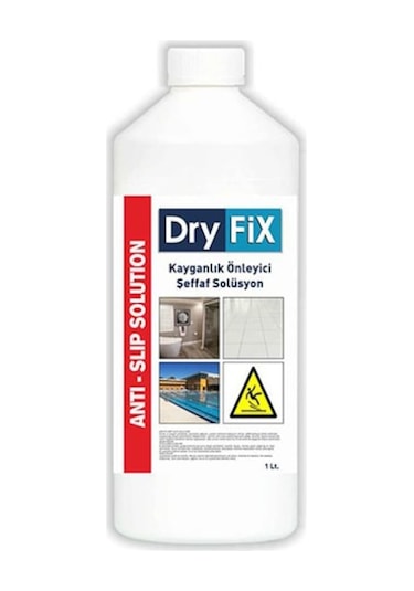 Dryfix Antı Slıp Solutıon 1 Lt Kayganlık Önleyici Şeffaf Solüsyon