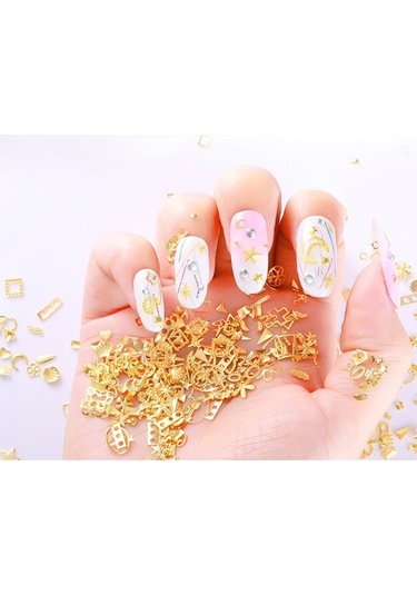 Flybuy Yıldız Parça Metal Japon Diğer Desenli Dekorasyonu Çivi Ay Aksesuarlar, 200 - Ug Diğer