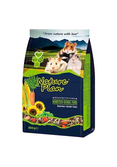Nature Plan Hamster-Gerbil Yemi 800 Gr