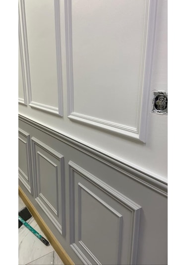 Decomanya Boyanabilir Duvar Çıtası 2 Cm Poliüretan Duvar Çıtası (480012148)