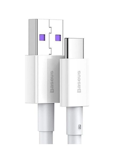 Superior Series Usb To Type-c Pd 66w 2m Hızlı Şarj Veri Kablosu Beyaz