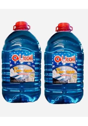 Licoil Oto Cam Suyu 5 5 10 Litre Şampuanlı&Parfümlü