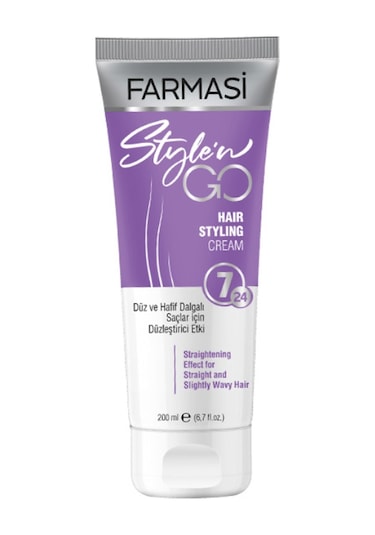 Farmasi Style N Go Düz Saçlar İçin Saç Bakım Kremi 200 ML