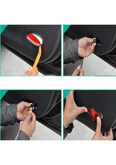 Renault Kapı Altı Led Aydınlatma 3 Boyutlu Logo Lazer Işık Araca Özel Geçmeli 2li Set GLZ00406198