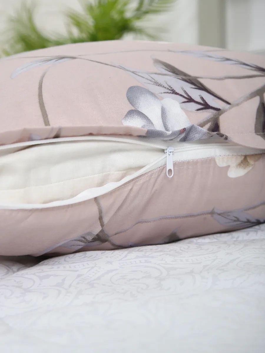 Inteteks Fermuarlı Polisi Na Yastık Kılıfı 50x70 2 Adet 371102178 Bej Açık