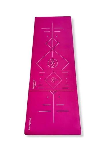 Geborgenheit Classic Seri Kauçuk Poliüretan Pilates Yoga Matı - Fuşya