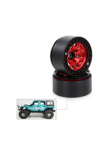 Novahub 2 Adet Çinko Alaşım 55mm Jant Göbeği - 8 Delikli, Redcat Traxxas Uyumlu, Hsp Rc Crawler İçin