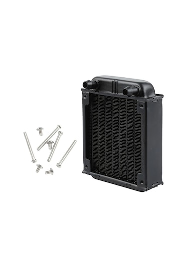 Adet 80mm Bilgisayar Radyatör Su Soğutucu Soğutma Fanı Cpu Radyatörü Yüksek Kalite