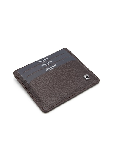Pierre Cardin Kahve Floater Unisex Deri Kartlık 046a42 Kahverengi