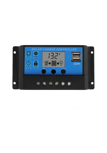 Unichrome 30A Solar Güneş Panel Akü Şarj Kontrol Cihazı