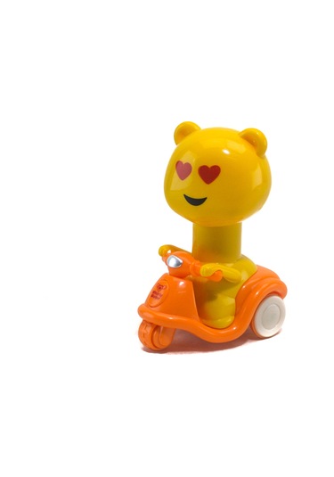 Oyuncak Emoji Scooter Basgit Kırılmaz 12 Cm
