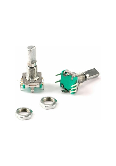 Çin Ec11 ,m7x12mm Butonlu Pot Tip Enkoder