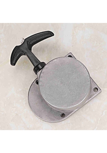 Lemestar Alüminyum Alçı 49-80cc İki Zamanlı Motor Bisikletleri İçin Kol Çekmeli Starter Tam Seti - Yüksek Dayanıklı, Sesiz Ve Kolay Kurulum