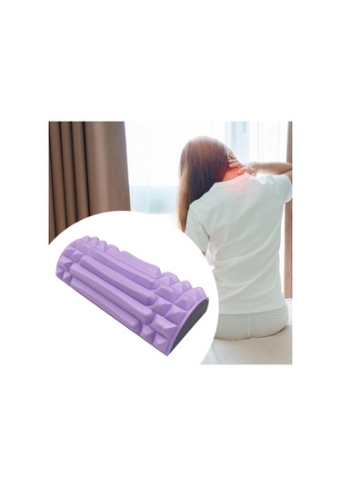 Suntek Sırt Boyun Masaj Aleti Kompakt Çok Yönlü Seyahat Mor Mor