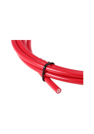 Teltree Yüksek Performanslı Bisiklet Hidrolik Disk Fren Kablosu - 2.5m, Kırmızı, Sıcaklık Dirençli Pbt Tüp Kırmızı