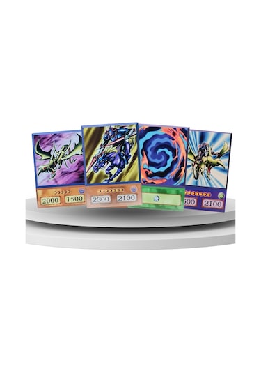 Yu-gi-oh Ejderha Şampiyonu Gaia Seti Anime Kartları