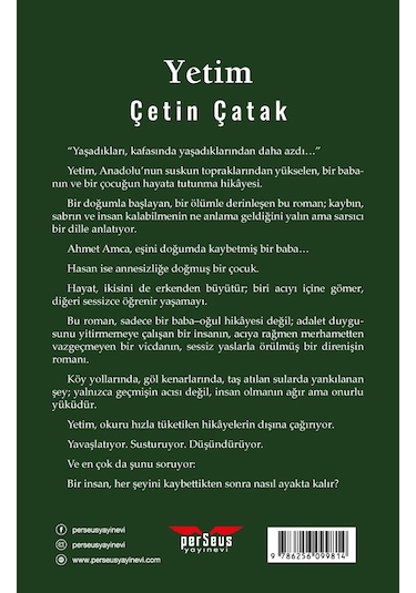 Yetim - Çetin Çatak - Perseus Yayınevi