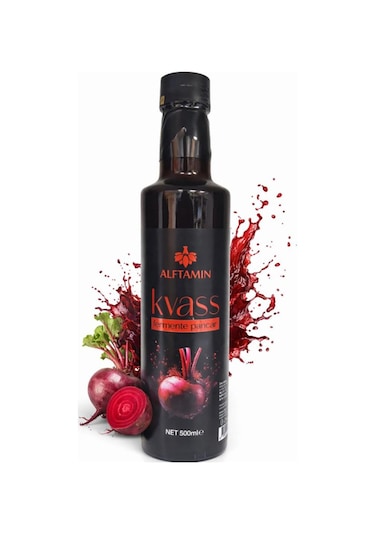 Alftamin Kvass Fermante Kırmızı Pancar Suyu 500 Ml