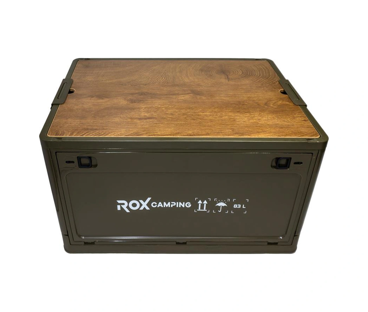 Rox Camping 0305 Katlanır Kamp Kutusu 83 Litre Haki