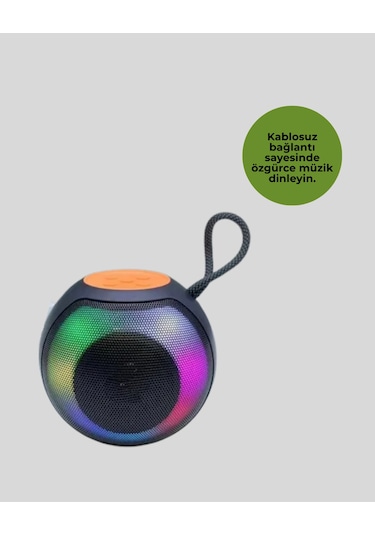1200mah Uzun Pil Ömürlü Bluetooth Hoparlör