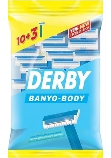 Derby Banyo Kullan-At Tıraş Bıçağı 13'lü