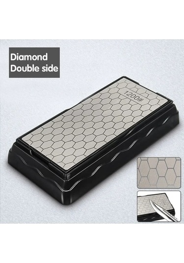 Wondernest Çift Taraflı Elmas Bileme Taşı - Lichen Tabanlı Bıçak Aleti