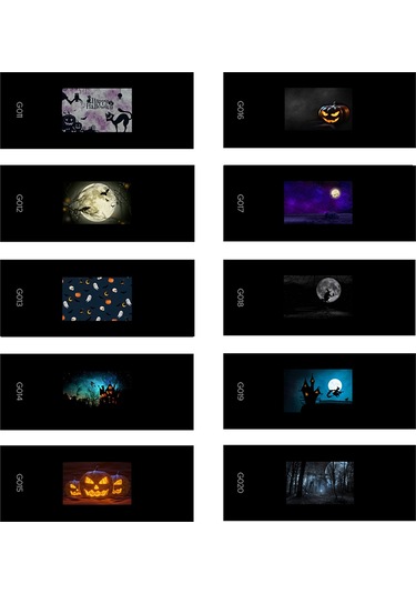 Yaozixa Godox Ak-s02 10'lu Işık Projektör Slayt Seti - Ak-r21 Flaş Uyumlu