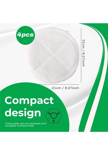 Bissell Spinwave 2039a 2124 İçin 4 Paket Yumuşak Paspas Pedi Yedekleri