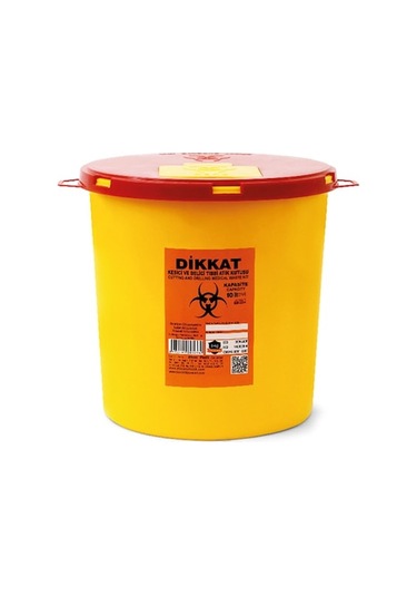 Tıbbi Atık Kovası Atık Kutusu 10 Lt x 10 Adet