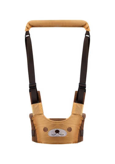 Yelek Sarı İle Beşik Yürümeye Başlayan Çocuk