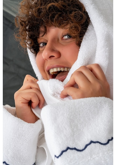 Cotton Box Classic Bornoz Seti Josina Beyaz Kadın M/l Beyaz