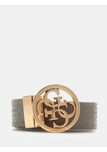 Guess-stacey 4g Logo Belt-kemer-bw9319p6135 Beyaz