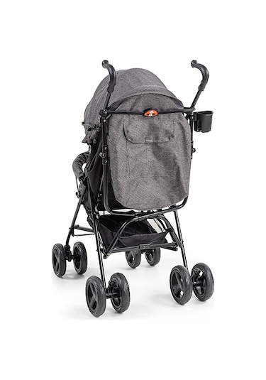 Baby2go Verona Baston Bebek Arabası Gri B4c122313ss1-5