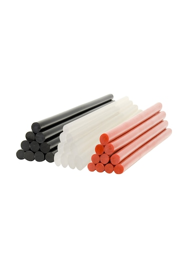 Tyrex 12 MM x 30 CM Şeffaf Çubuk Mum Silikon 1 KG - 33 Adet