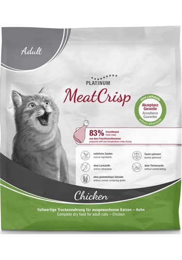 Platinum Meatcrisp Tavuklu Yetişkin Kedi Maması 400gr