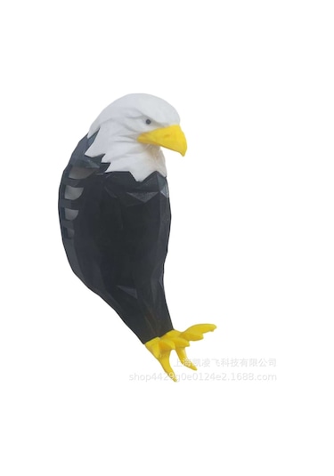 3d Büyük Kartal Dekoratif Sanat Duvar Lambası 001