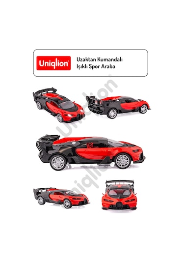 Uzaktan Kumandalı Işıklı Spor Araba