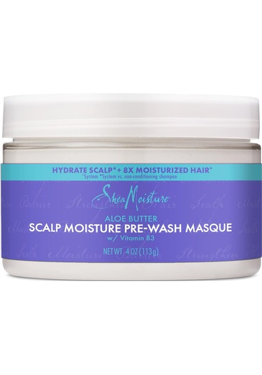 Shea Moisture Aloe Butter Saç Derisi Nemlendirici Yıkama Öncesi Saç Maskesi 113gr