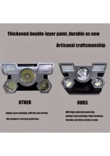 Ulzyvf Createtech Usb Taşınabilir Şarj Pil Mavi Kızak Kamp Feneri, Balıkçılık Açık Uw Mavi Mavi