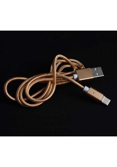 Ekılıf - Type-c Usb Mıknatıslı Usb Kablo - Siyah - T5069 Siyah