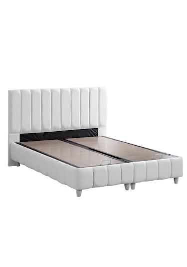 Narva İkili Set, Narva Tek Kişilik Baza Başlık Seti Beyaz 100 x 200