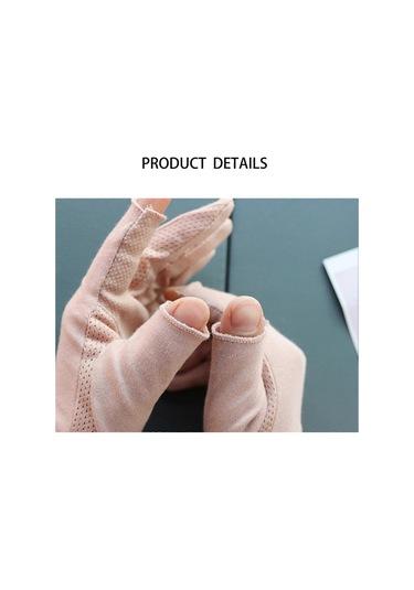 Kamp Ve Balıkçılık İçin Hafif Ve Nefes Alabilen Yaz Uv Korumalı Güneş Koruyucu Eldivenler